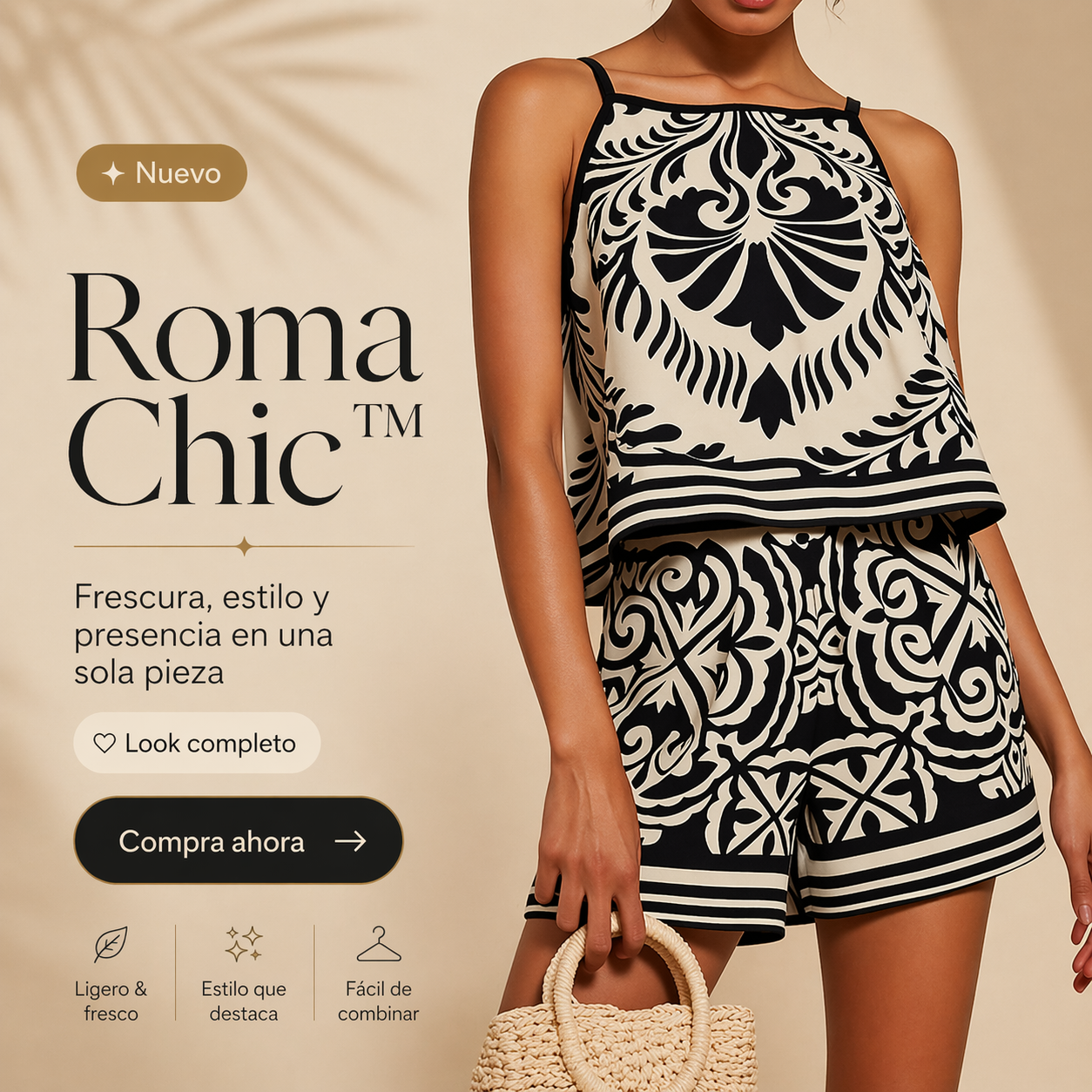 Roma Chic™| Frescura, estilo y presencia en una sola pieza