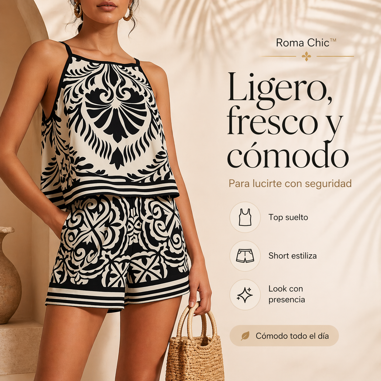 Roma Chic™| Frescura, estilo y presencia en una sola pieza