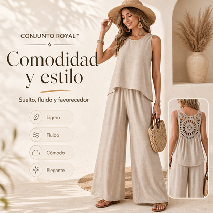CONJUNTO ROYAL™| Presencia, color y estilo en dos piezas