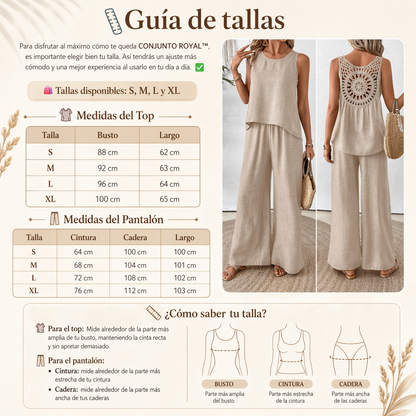 CONJUNTO ROYAL™| Presencia, color y estilo en dos piezas