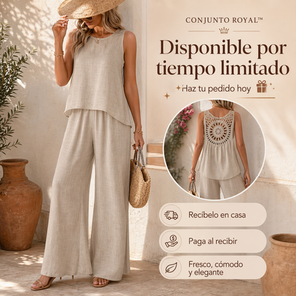 CONJUNTO ROYAL™| Presencia, color y estilo en dos piezas