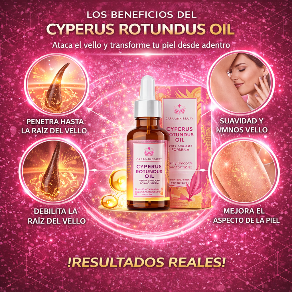 CYPERUS ROTUNDUS® | ¡DEJA DE DEPILARTE TANTO!
