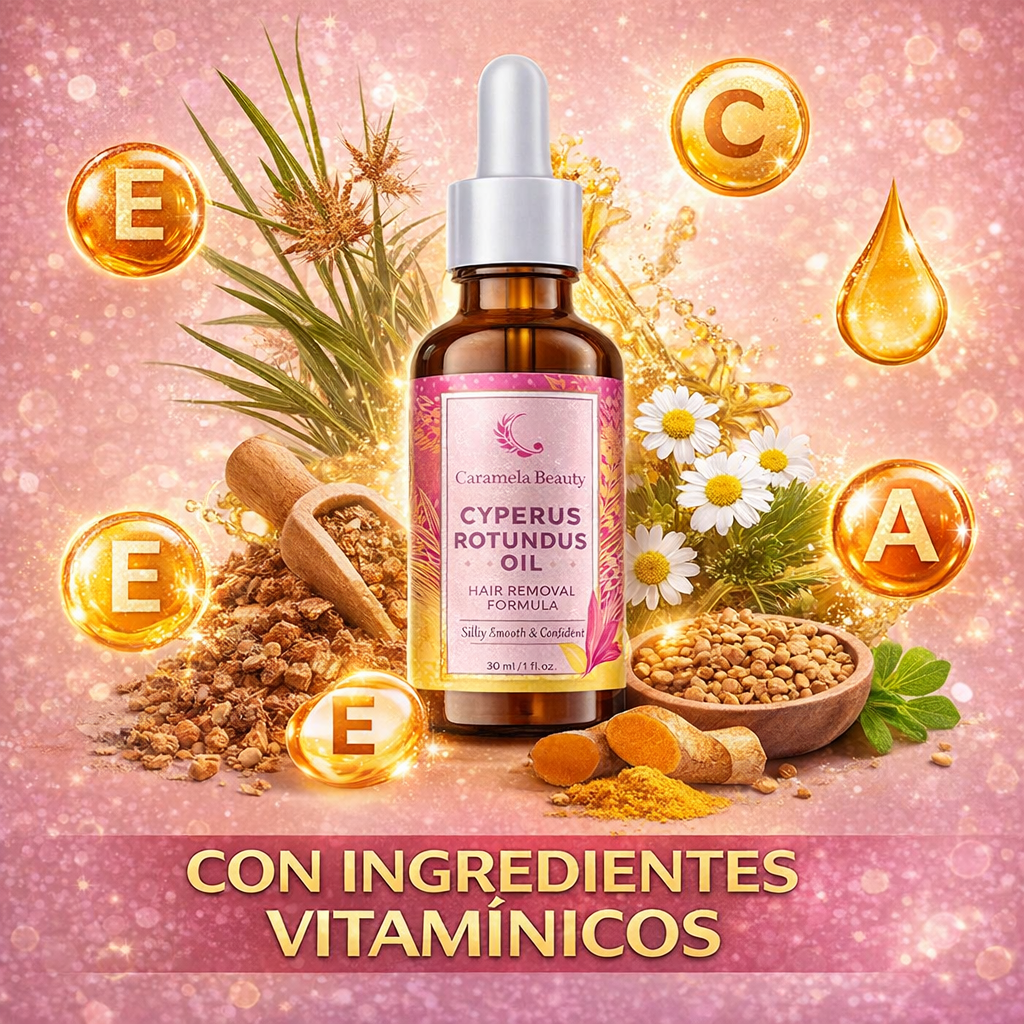 CYPERUS ROTUNDUS® | ¡DEJA DE DEPILARTE TANTO!