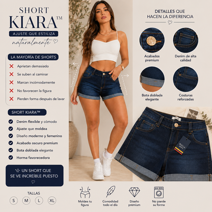 SHORT KIARA™ | Ajuste que estiliza naturalmente