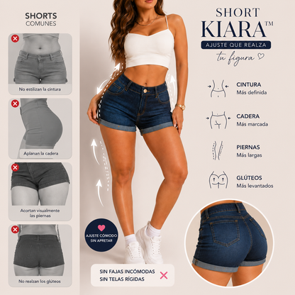 SHORT KIARA™ | Ajuste que estiliza naturalmente