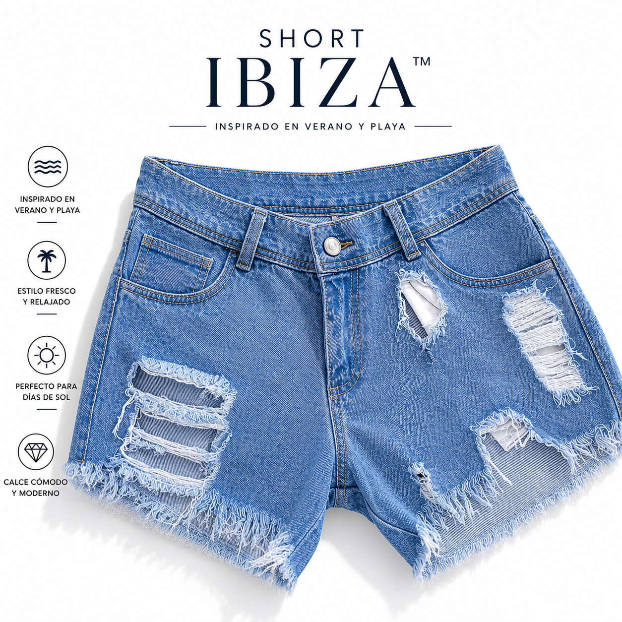 SHORT IBIZA™ | Inspirado en verano y playa