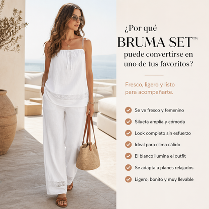 BRUMA SET™ | Frescura ligera para días de sol y calma.