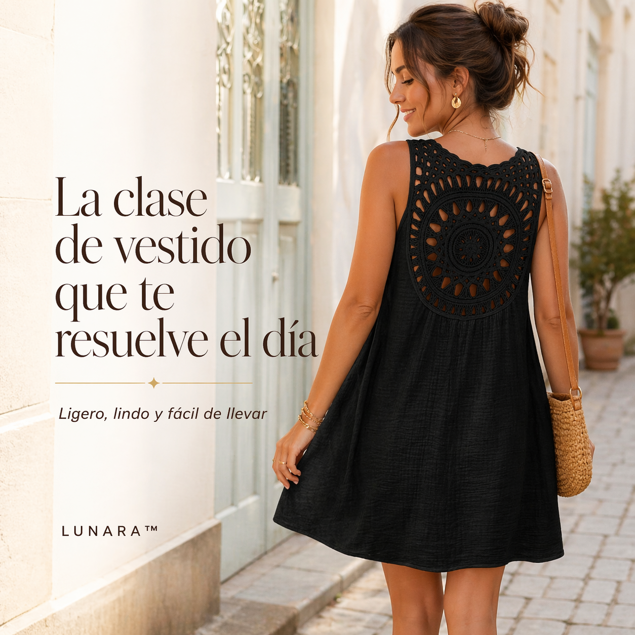 VESTIDO LUNARA™ | Un vestido ligero con espalda que enamora.