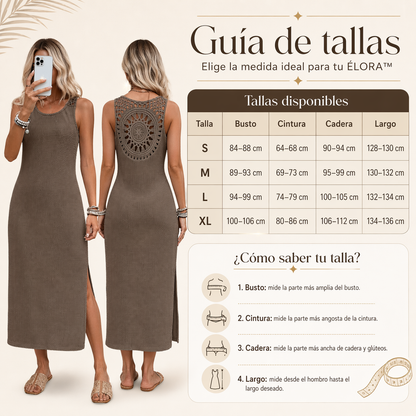 VESTIDO ÉLORA™ | Moldea tu silueta y luce el diseño en la espalda