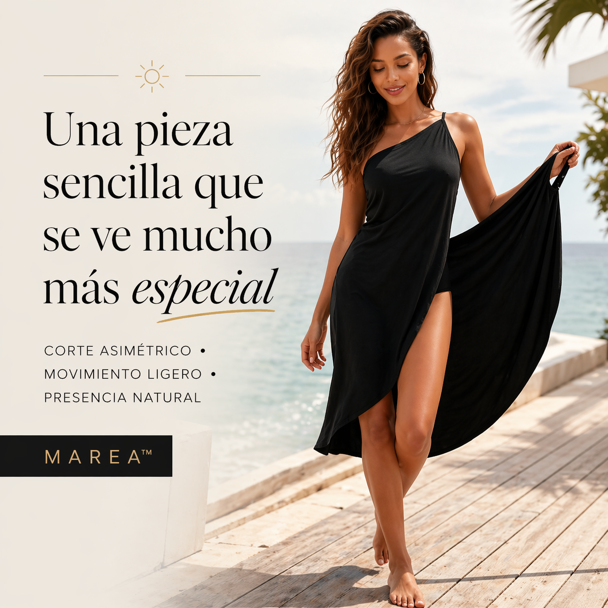 VESTIDO MAREA™ | Movimiento ligero con un aire que roba miradas.