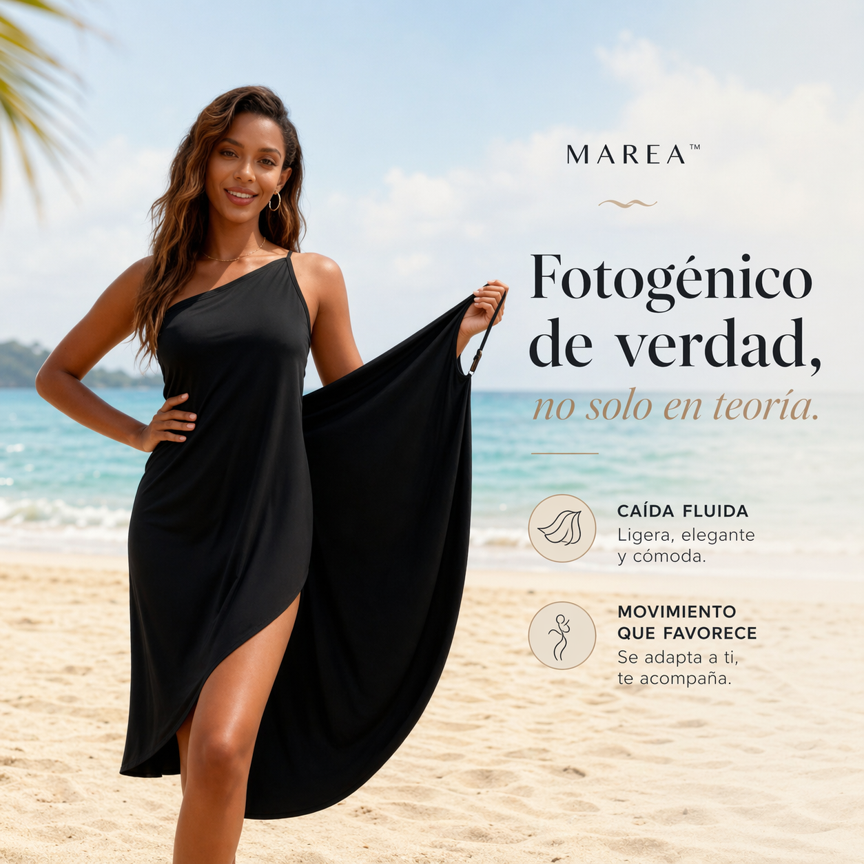 VESTIDO MAREA™ | Movimiento ligero con un aire que roba miradas.
