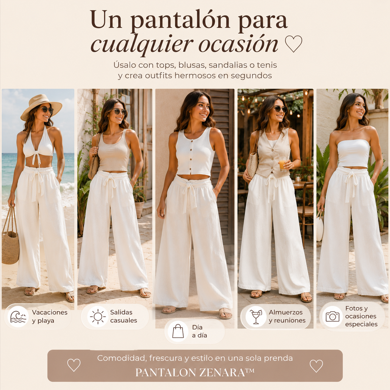 PANTALON ZENARA™ | Fresco para cualquier ocasión