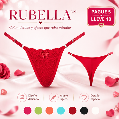 TANGAS RUBELLA™ | Color, detalle y ajuste que roba miradas. (PAGAS 5, LLEVAS 10)