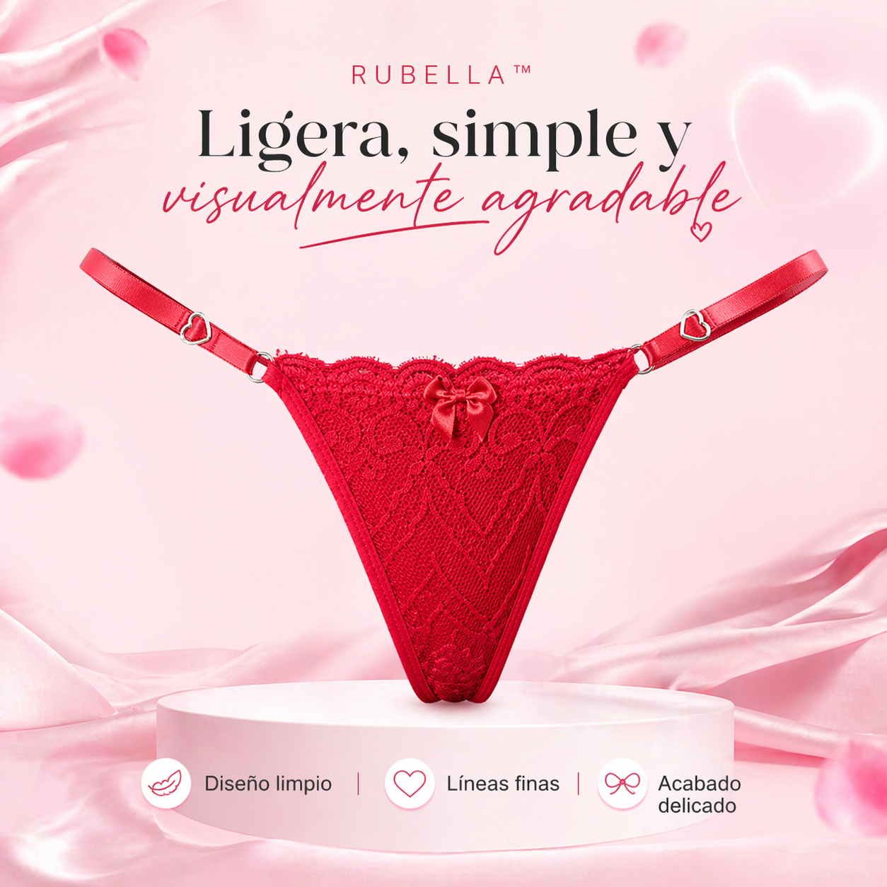TANGAS RUBELLA™ | Color, detalle y ajuste que roba miradas. (PAGAS 5, LLEVAS 10)