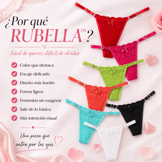 TANGAS RUBELLA™ | Color, detalle y ajuste que roba miradas. (PAGAS 5, LLEVAS 10)