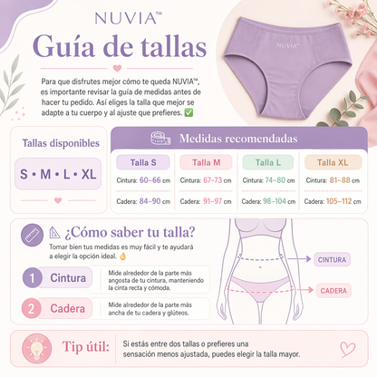 TANGAS NUVIA™ | Hechas para tu comodidad PAGA 5 LLEVA 10