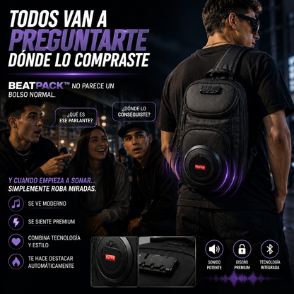 BEATPACK™ | Música y estilo en un solo bolso