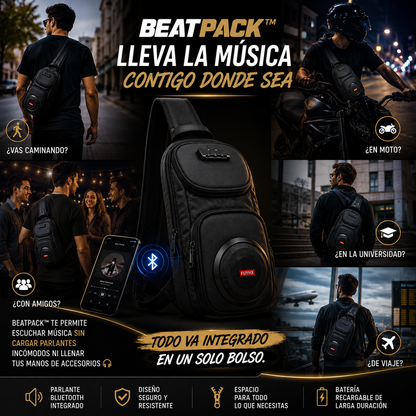 BEATPACK™ | Música y estilo en un solo bolso