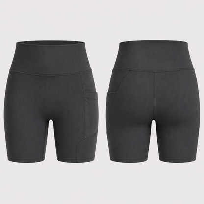 SHORT EN LICRA™ | Soporte cómodo, tiro alto y bolsillos que sí resuelven