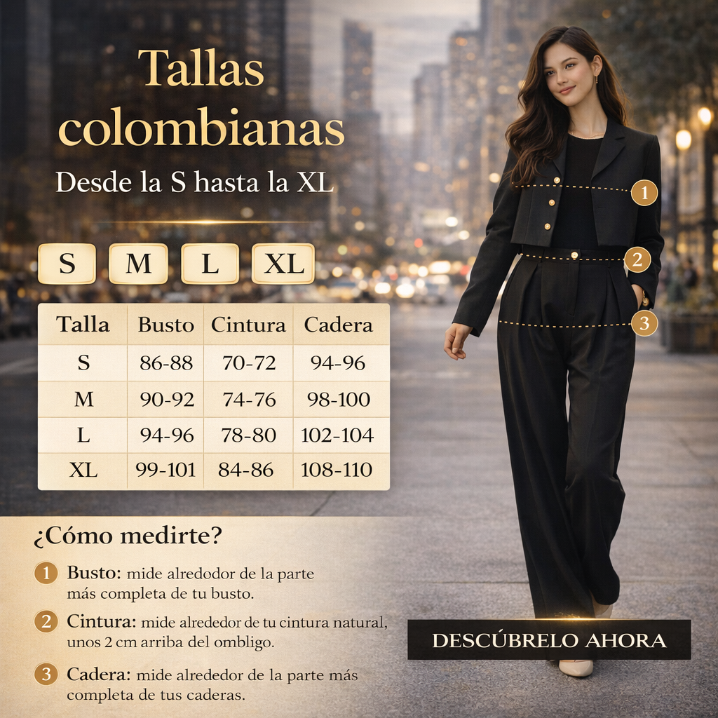 Conjunto Astra Black® | Elegancia que impone presencia