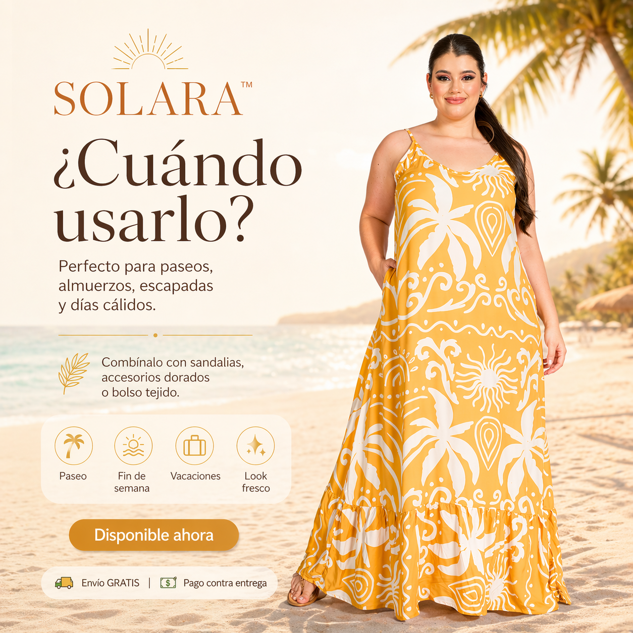 SOLARA™ | Frescura tropical que ilumina tu estilo