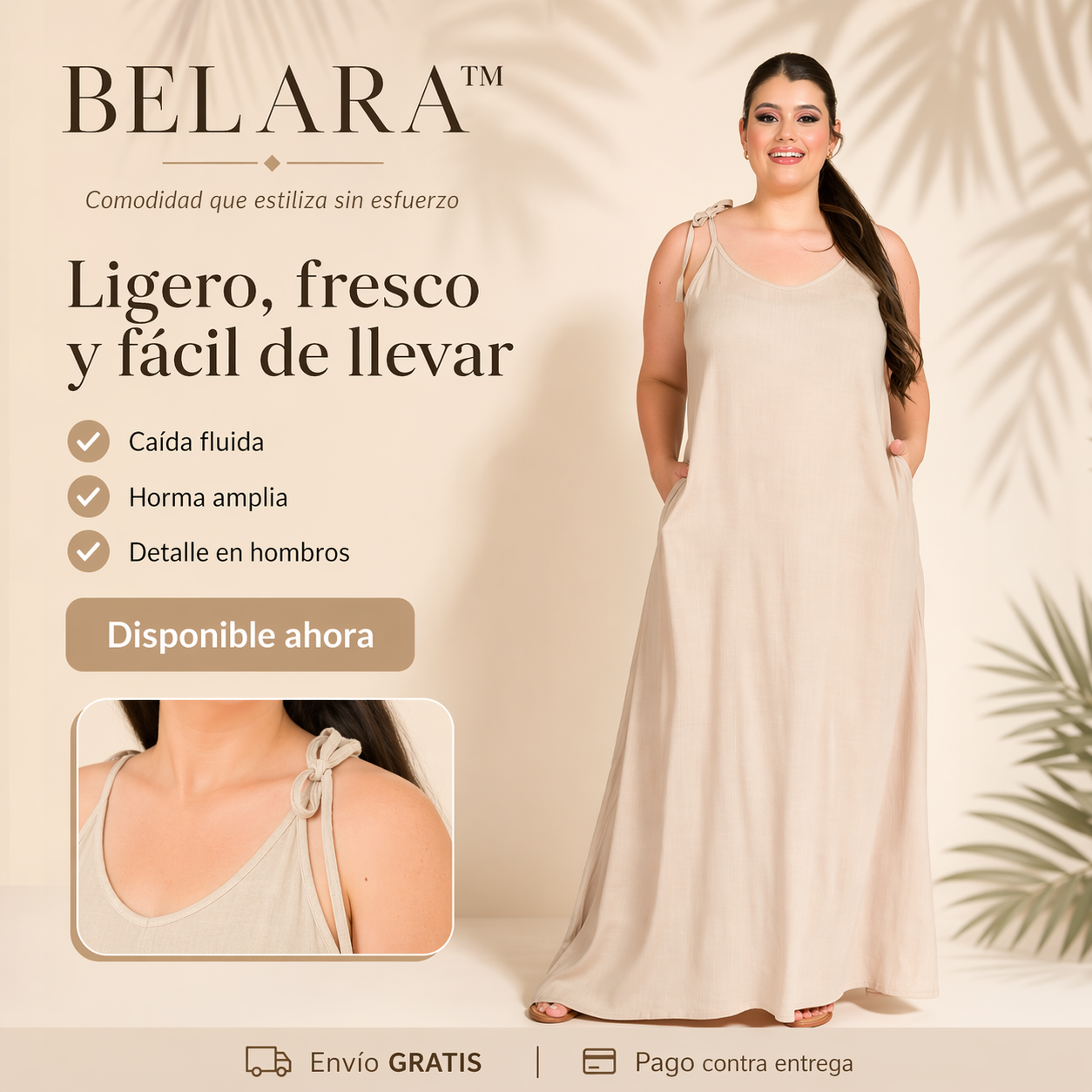 VESTIDO BELARA™ | Comodidad que estiliza sin esfuerzo