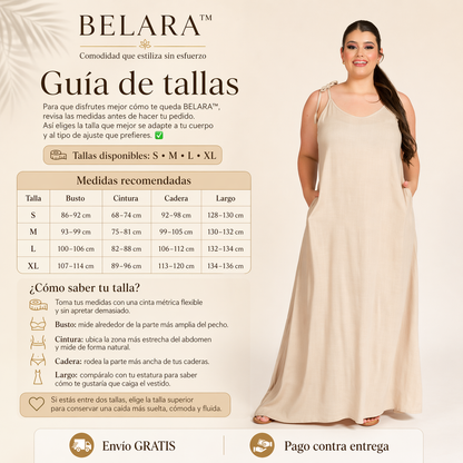 VESTIDO BELARA™ | Comodidad que estiliza sin esfuerzo