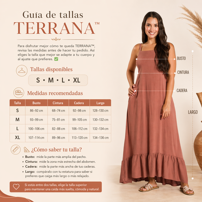 VESTIDO TERRANA™ | Calidez natural con caída encantadora