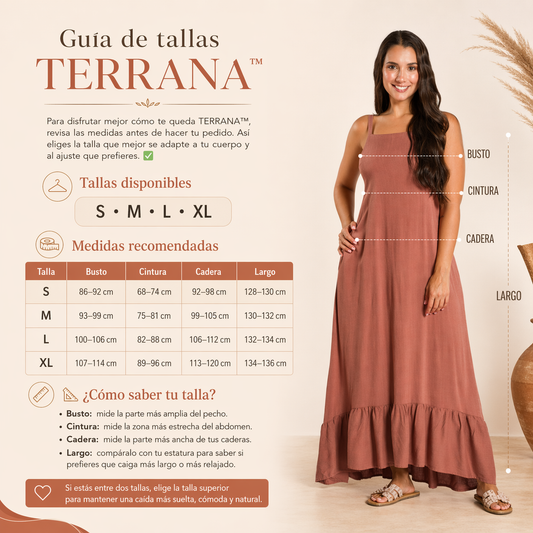 VESTIDO TERRANA™ | Calidez natural con caída encantadora