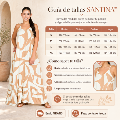 VESTIDO SANTINA™ | Estilo cálido con caída femenina