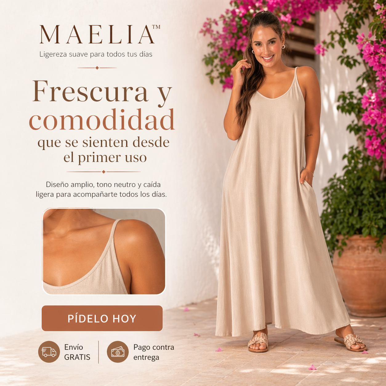 VESTIDO MAELIA™ | Ligereza suave para todos tus días