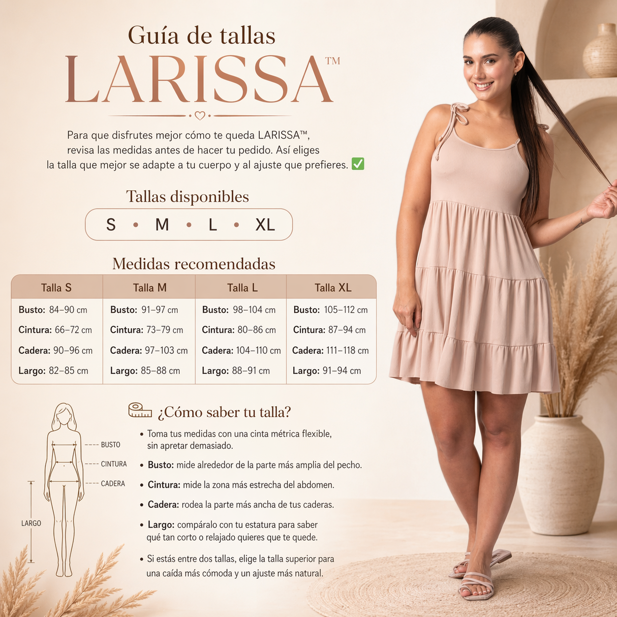VESTIDO LARISSA™ | Dulzura fresca con movimiento femenino