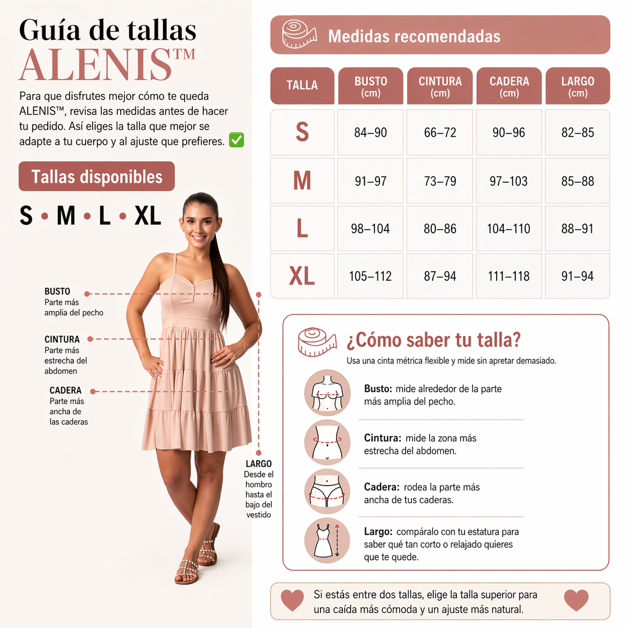 VESTIDO ALENIS™ | Tiras delicadas, falda con movimiento y cero complicación