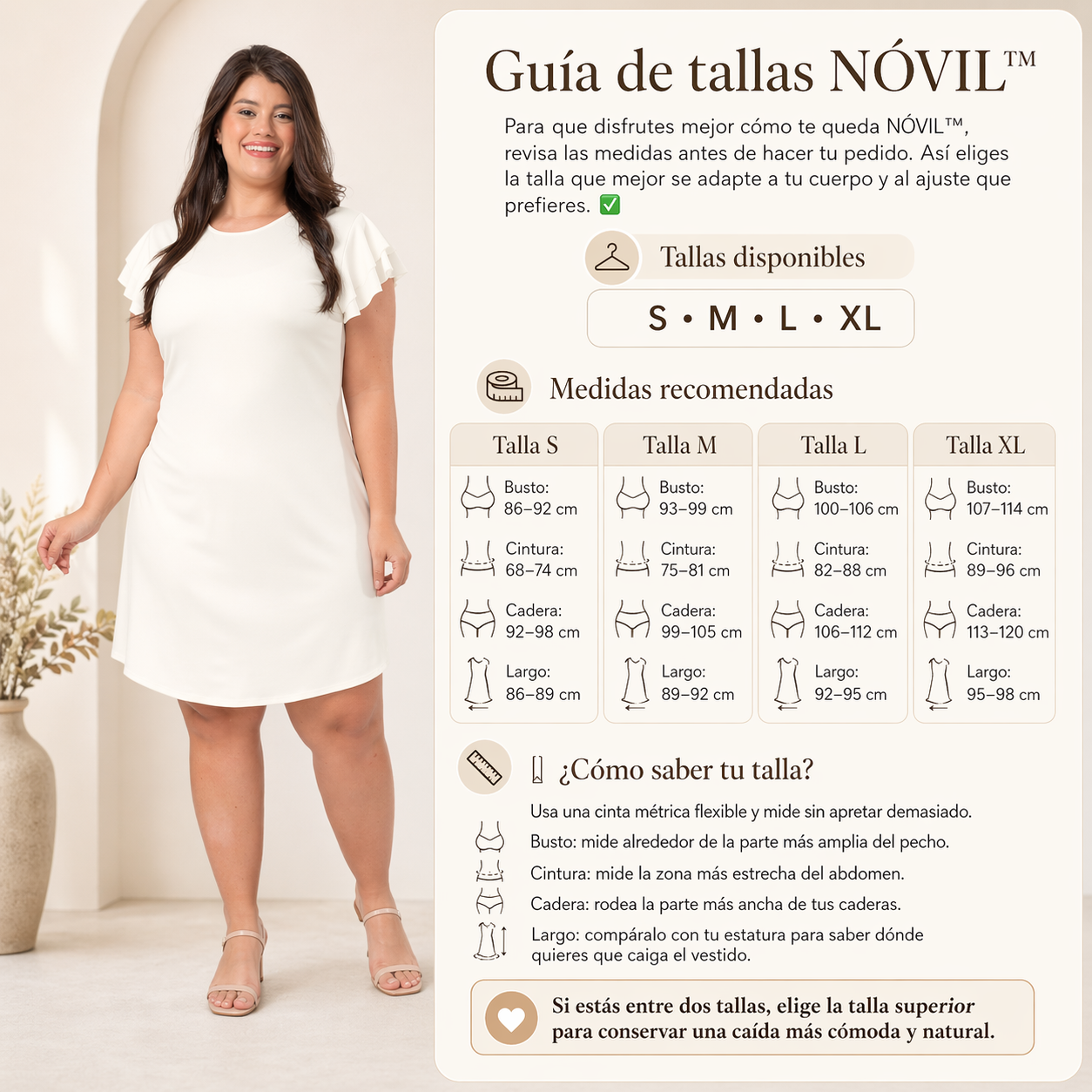 VESTIDO NÓVIL™ | Simple, limpio y listo para verte bien