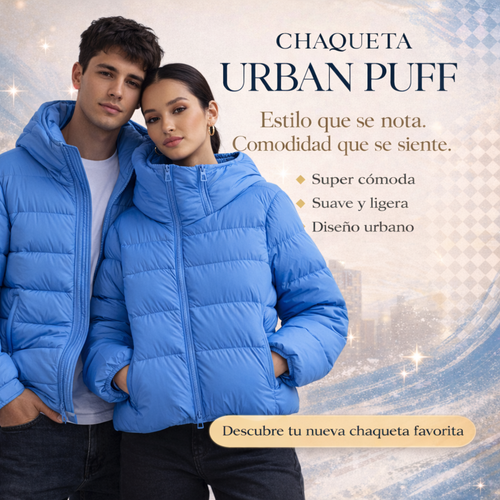Chaqueta Urban Puff® | Estilo que se nota. Comodidad que se siente.