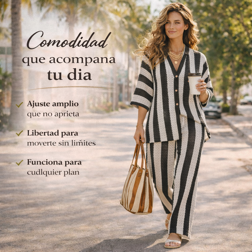 Conjunto Milan® | Elegancia relajada que se adapta a tu ritmo.