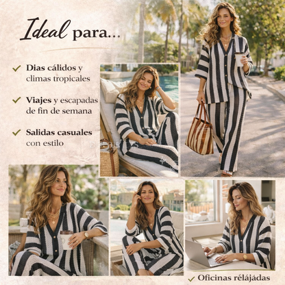 Conjunto Milan® | Elegancia relajada que se adapta a tu ritmo.
