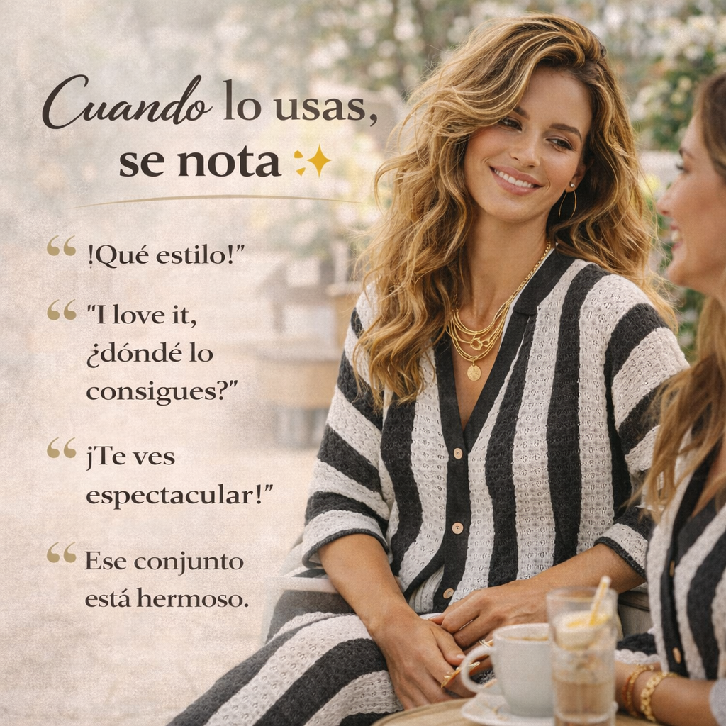 Conjunto Milan® | Elegancia relajada que se adapta a tu ritmo.