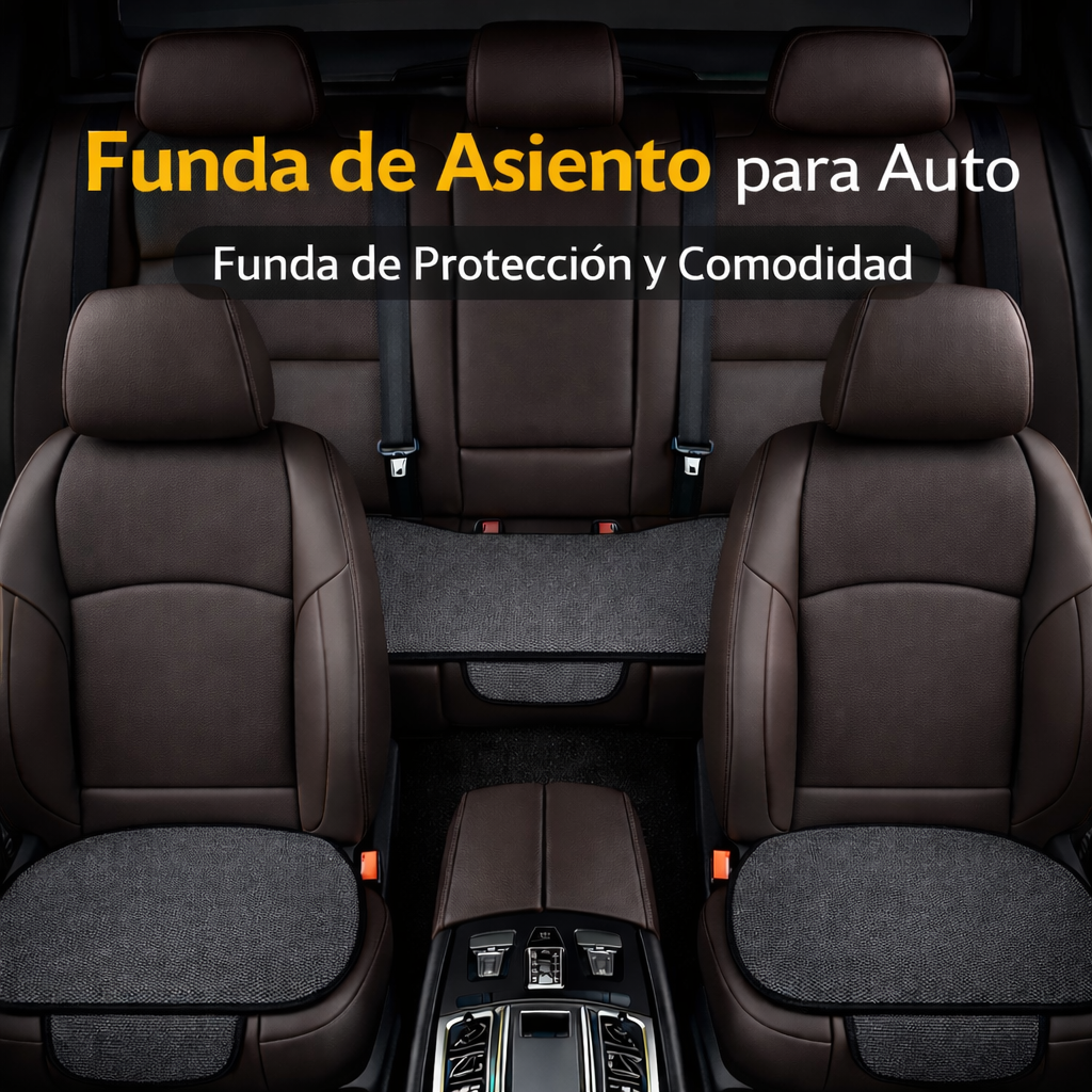 Pack de Fundas de Asiento para Auto | Protección y Comodidad