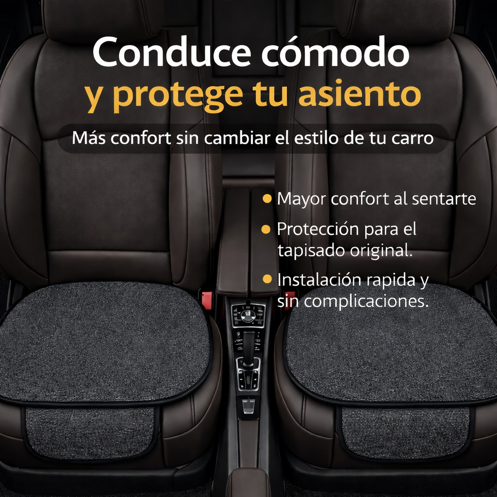 Pack de Fundas de Asiento para Auto | Protección y Comodidad