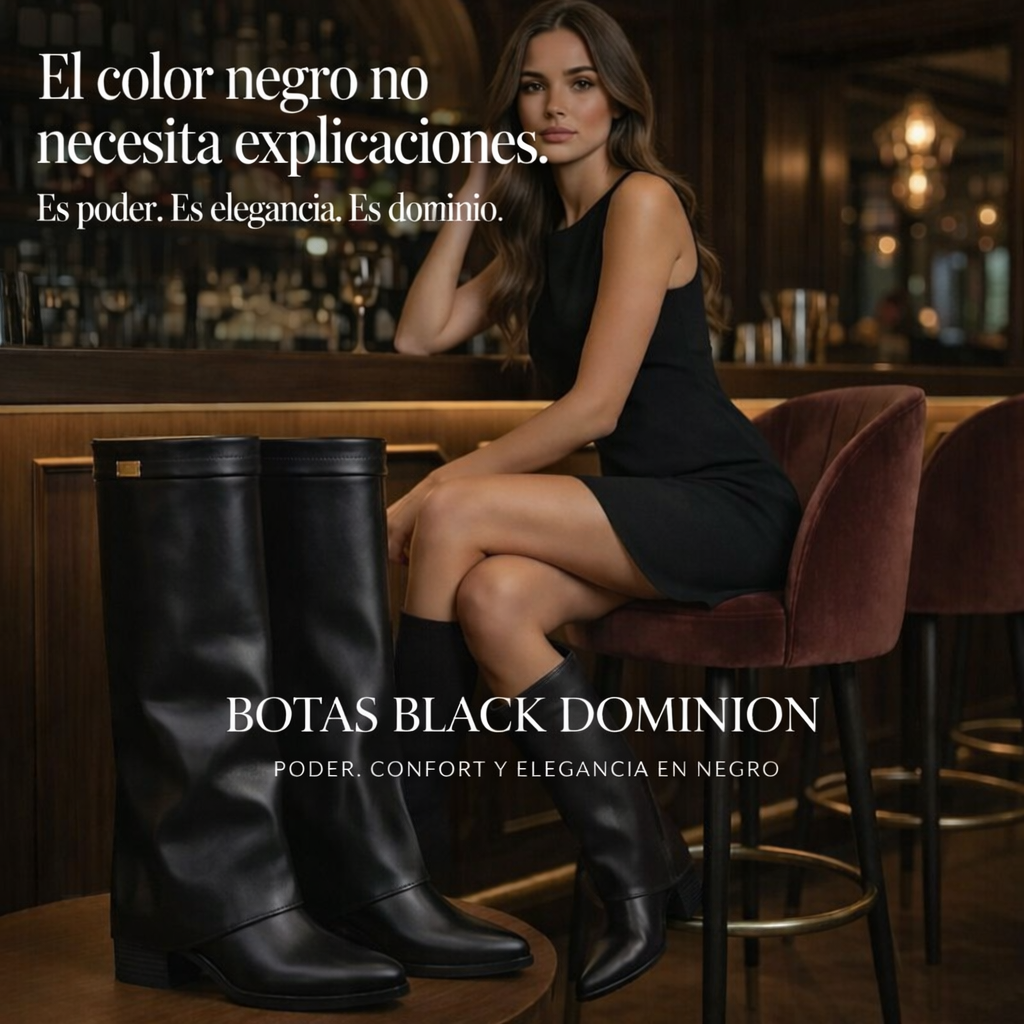 BOTAS BLACK DOMINION® | Poder, confort y elegancia