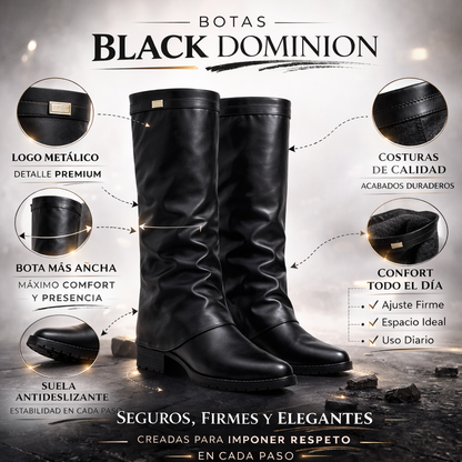 BOTAS BLACK DOMINION® | Poder, confort y elegancia