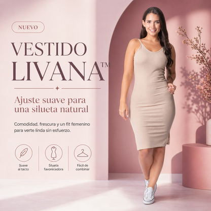 VESTIDO LIVANA™ | Ajuste suave para una silueta natural.