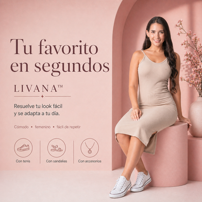 VESTIDO LIVANA™ | Ajuste suave para una silueta natural.