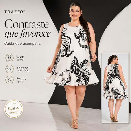 VESTIDO TRAZZO™ | Líneas que estilizan, movimiento que se nota.