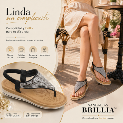 SANDALIAS BRILLIA™ | Comodidad que ilumina tu paso.