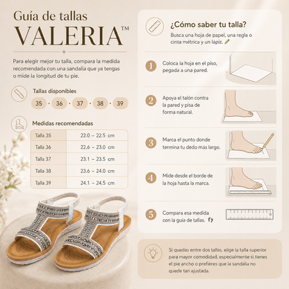 SANDALIAS VALERIA™ | Brillo impecable para elevar cualquier look.