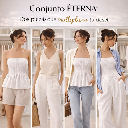 Conjunto ÉTERNA® | Minimalismo con presencia