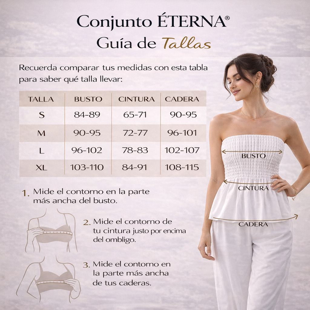 Conjunto ÉTERNA® | Minimalismo con presencia