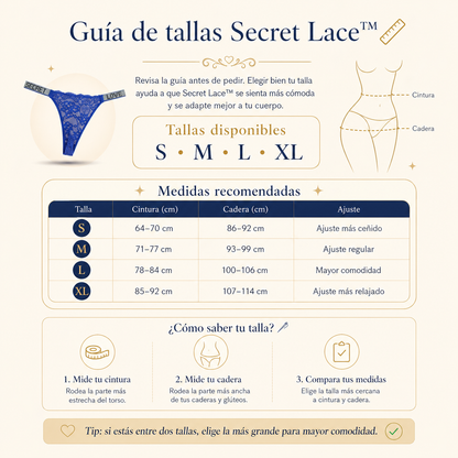 Secret Lace™ | Lencería delicada con acabado premium. (PAGAS 5 LLEVAS 10)